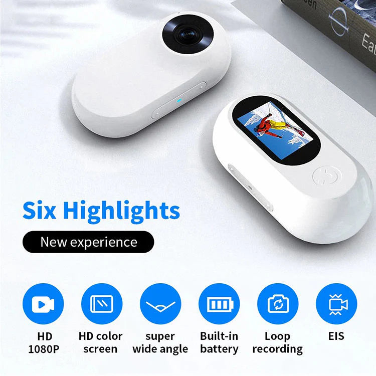 📹 Mini-Motion View | Ultra Compact Clip-On Camera UAE